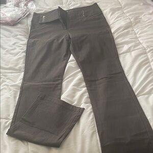 Stylish gray dress pants